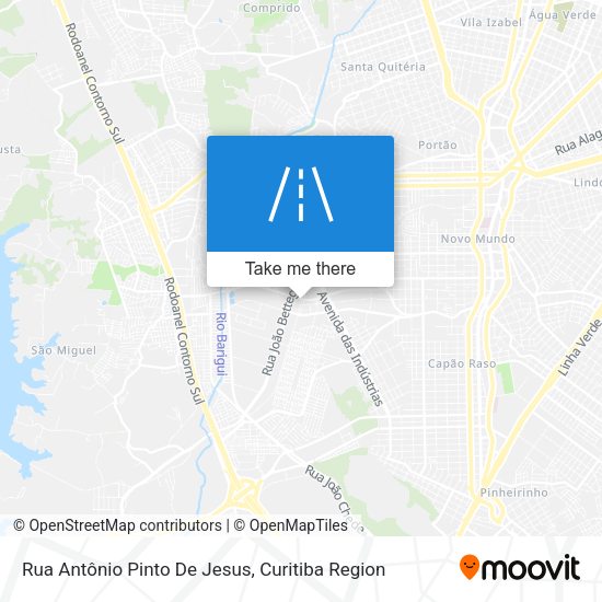 Rua Antônio Pinto De Jesus map