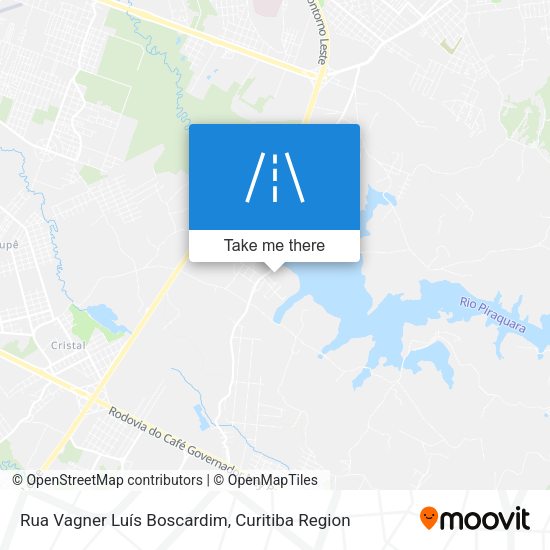 Rua Vagner Luís Boscardim map