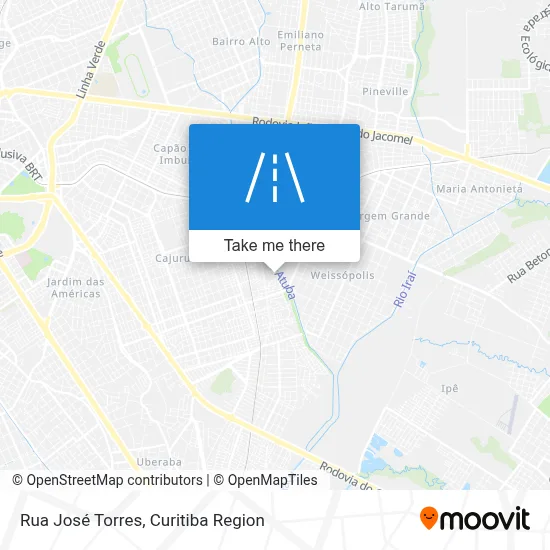 Rua José Torres map