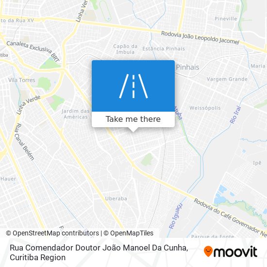Rua Comendador Doutor João Manoel Da Cunha map