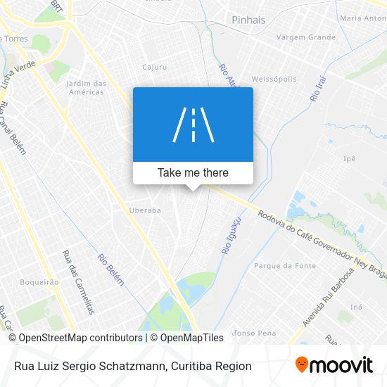 Rua Luiz Sergio Schatzmann map