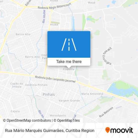 Rua Mário Marquês Guimarães map