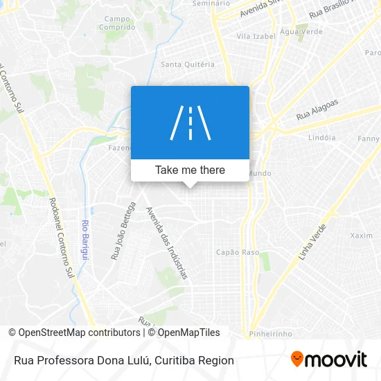 Rua Professora Dona Lulú map