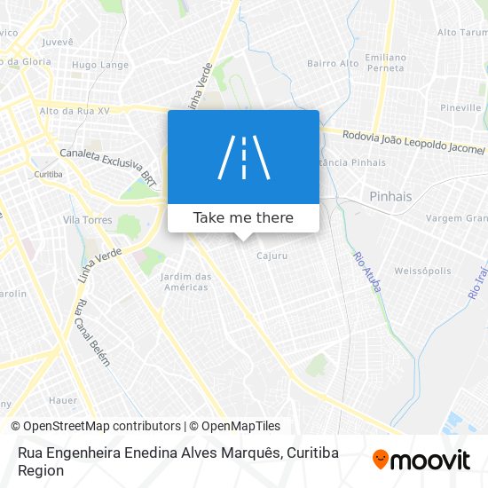 Rua Engenheira Enedina Alves Marquês map