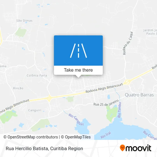 Rua Hercilio Batista map