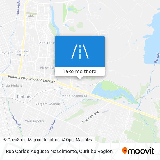 Rua Carlos Augusto Nascimento map