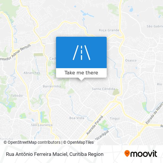 Rua Antônio Ferreira Maciel map