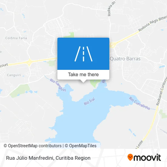 Rua Júlio Manfredini map