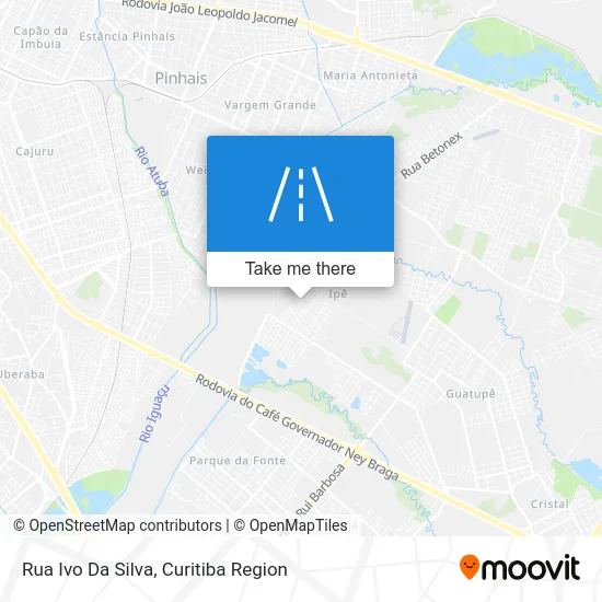 Rua Ivo Da Silva map