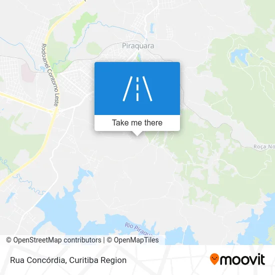 Rua Concórdia map