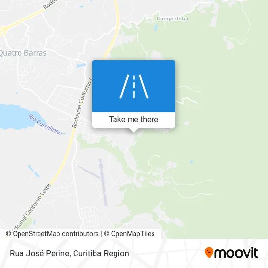 Rua José Perine map