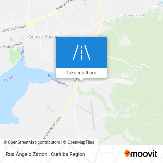 Rua Ângelo Zattoni map