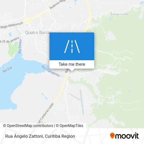 Rua Ângelo Zattoni map