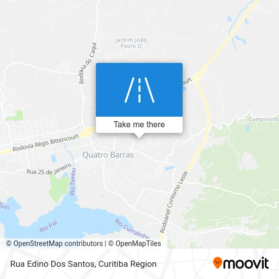 Rua Edino Dos Santos map