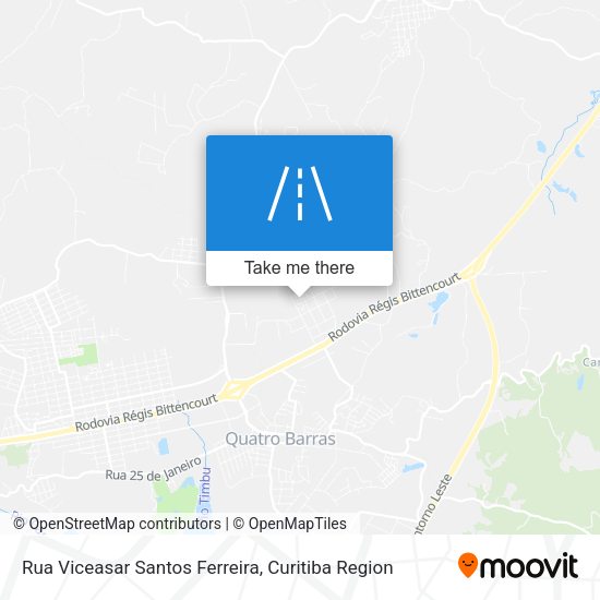 Rua Viceasar Santos Ferreira map