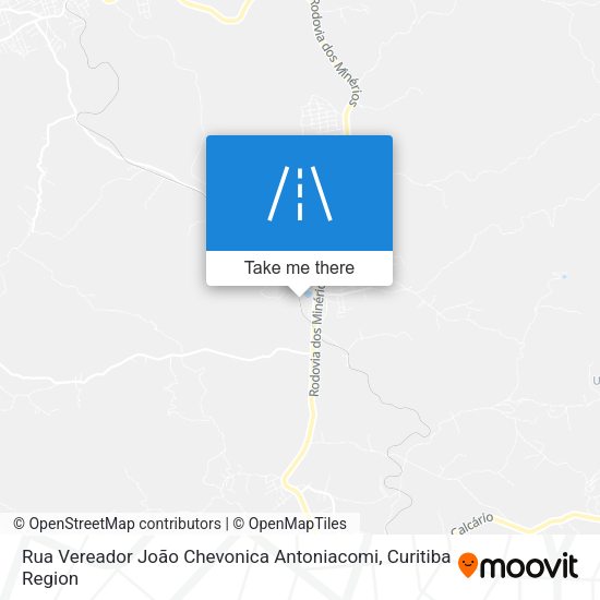 Rua Vereador João Chevonica Antoniacomi map