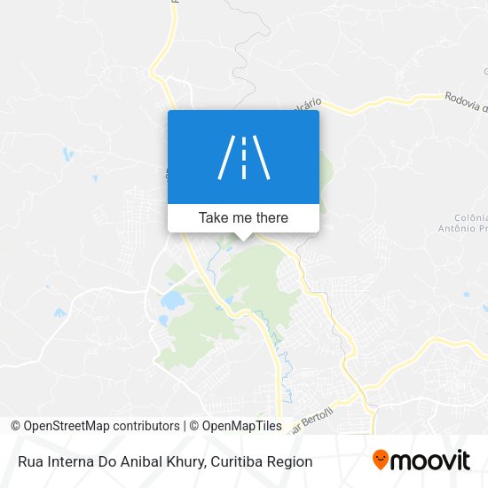 Rua Interna Do Anibal Khury map