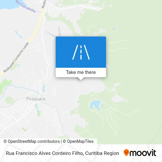 Rua Francisco Alves Cordeiro Filho map