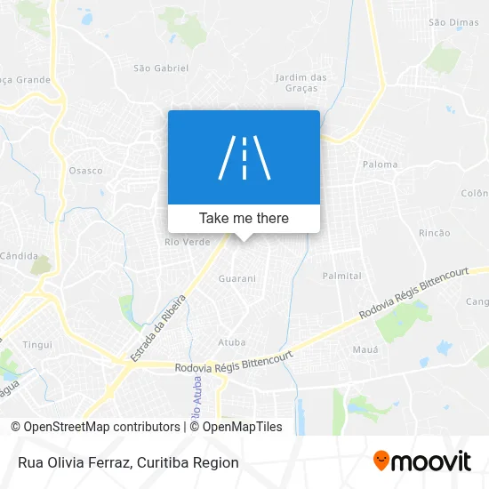 Rua Olivia Ferraz map