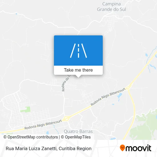 Rua Maria Luiza Zanetti map