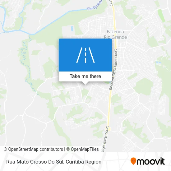 Rua Mato Grosso Do Sul map