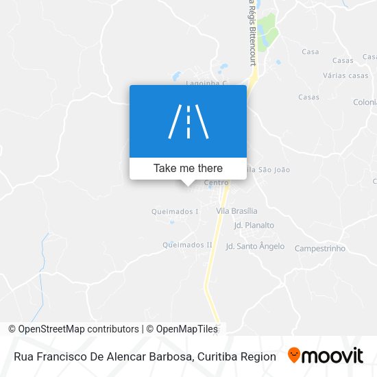 Rua Francisco De Alencar Barbosa map