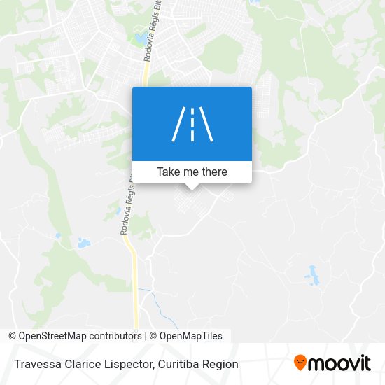 Travessa Clarice Lispector map