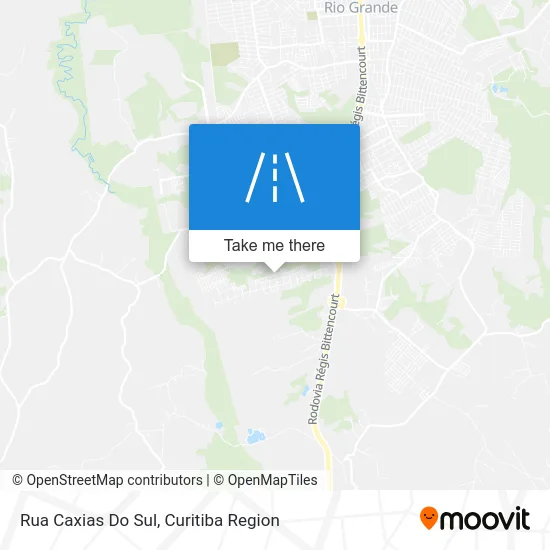 Rua Caxias Do Sul map