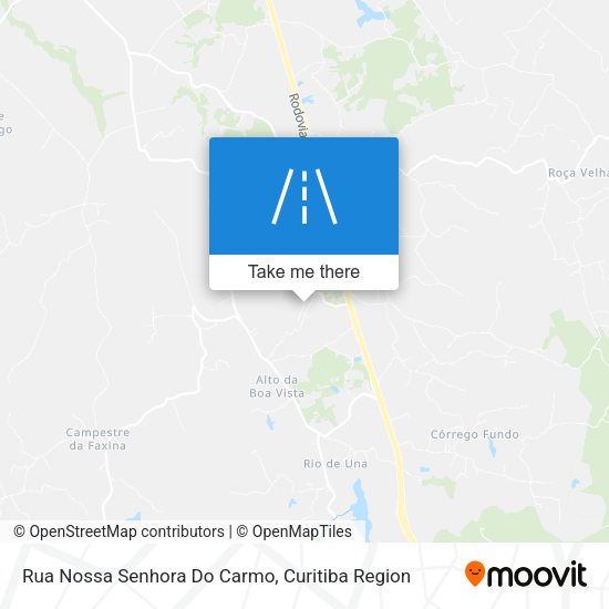 Rua Nossa Senhora Do Carmo map