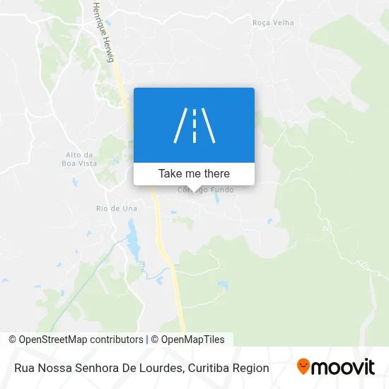 Rua Nossa Senhora De Lourdes map