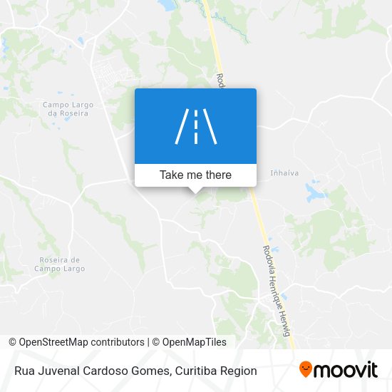 Rua Juvenal Cardoso Gomes map