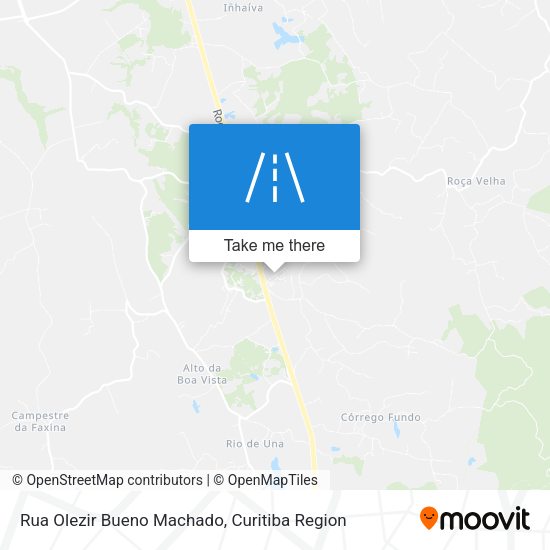 Rua Olezir Bueno Machado map