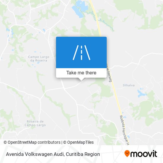 Avenida Volkswagen Audi map