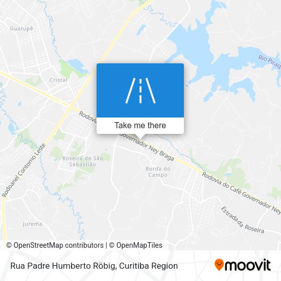 Rua Padre Humberto Röbig map