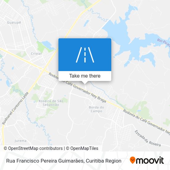 Rua Francisco Pereira Guimarães map