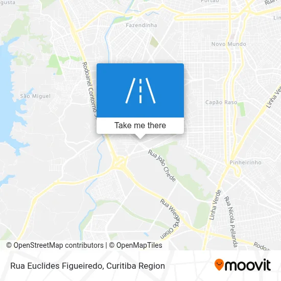 Rua Euclides Figueiredo map