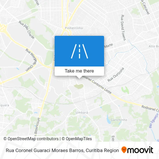 Rua Coronel Guaraci Moraes Barros map