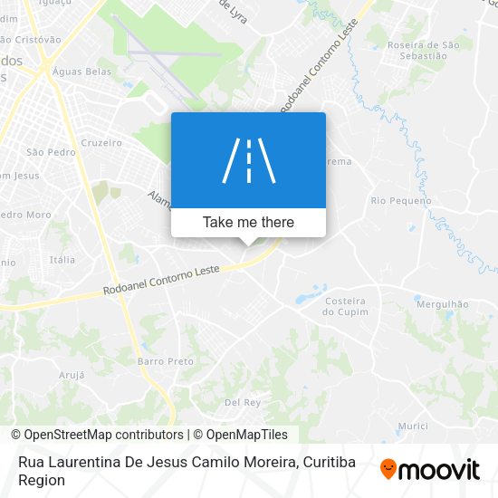 Rua Laurentina De Jesus Camilo Moreira map