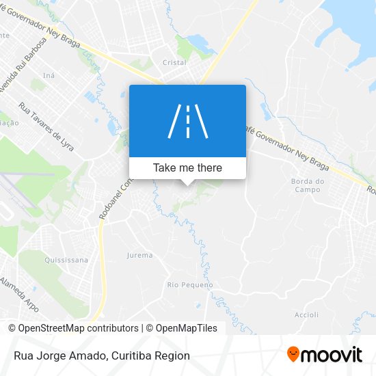 Rua Jorge Amado map