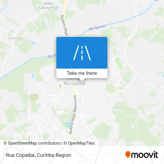 Rua Copaíba map