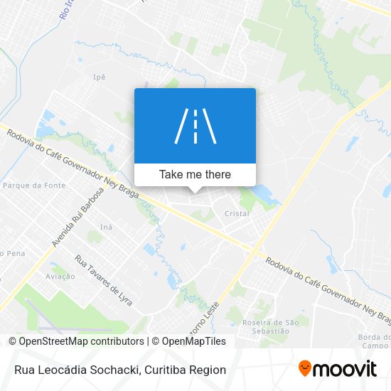 Rua Leocádia Sochacki map