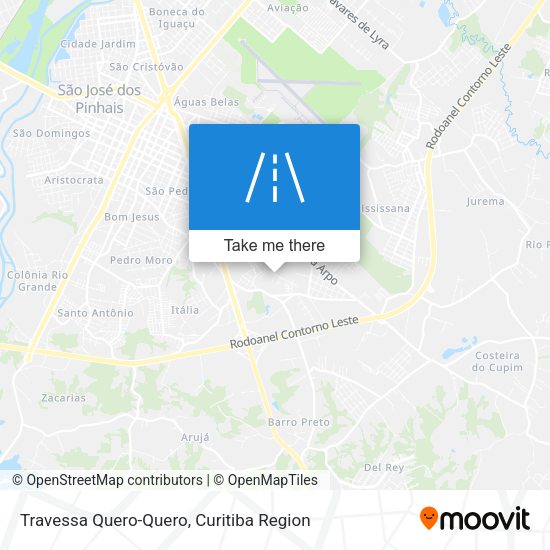 Travessa Quero-Quero map