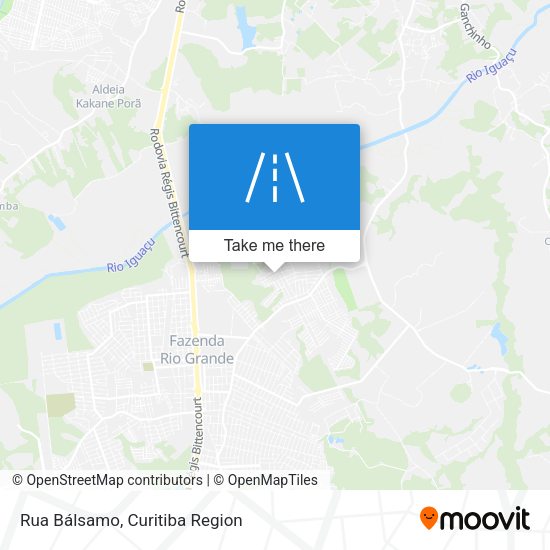 Rua Bálsamo map