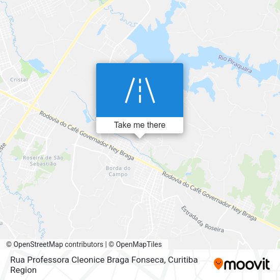 Rua Professora Cleonice Braga Fonseca map