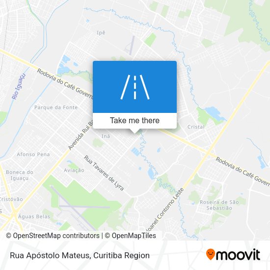 Rua Apóstolo Mateus map