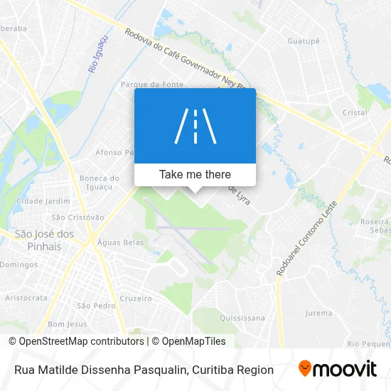 Rua Matilde Dissenha Pasqualin map