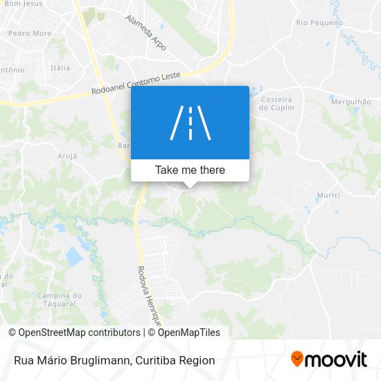 Rua Mário Bruglimann map
