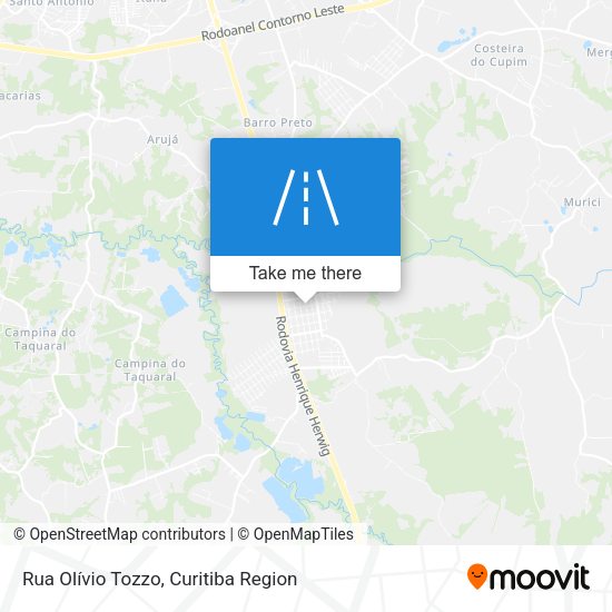 Rua Olívio Tozzo map