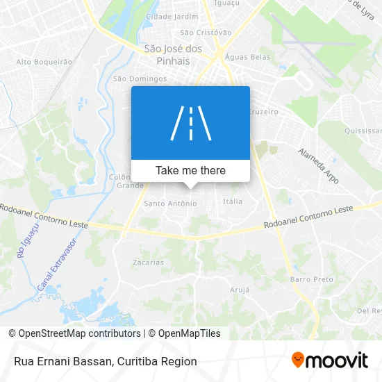 Rua Ernani Bassan map