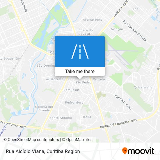 Rua Alcídio Viana map